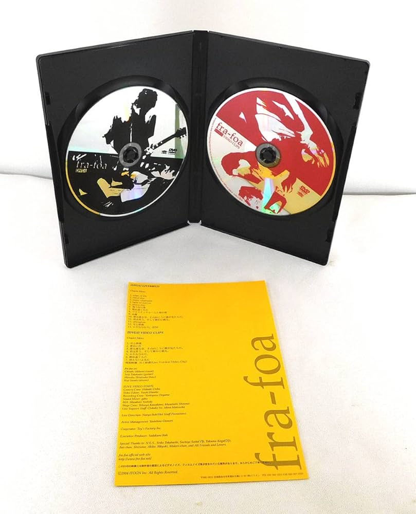 Amazon.co.jp: 2DVD 「fra-foa LIVE & CLIPS 」三上ちさこ/飛べ